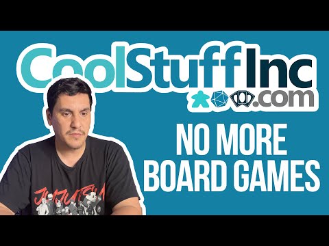 Cool Stuff Stops Selling Board Games | September Channel Update