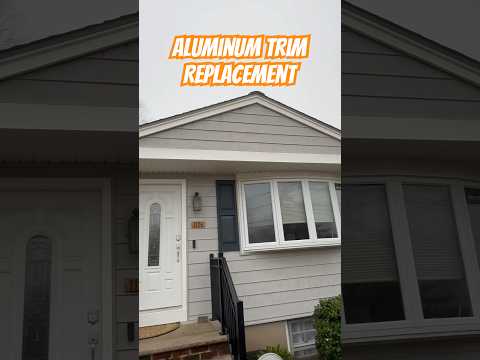 Aluminum Trim Replacement #diy #construction #aluminum #trim #repair #howto #stepbystep #bluecollar