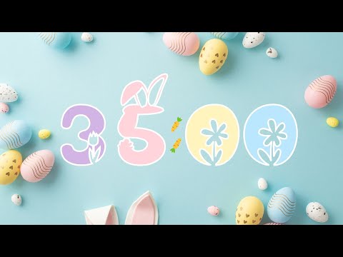 35 Minute Pastel Springtime Countdown Timer