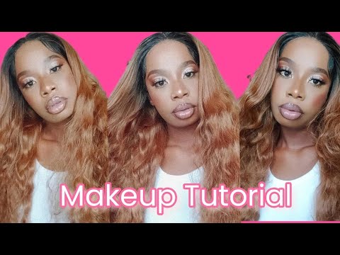 AFFORDABLE MAKEUP LOOK | An Easy face beat | Beginner Friendly| Tshivhuya