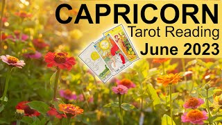 CAPRICORN JUNE 2023 TAROT READING "YOU HOLD THE KEY CAPRICORN:  PERSEVERANCE LEADS TO TRIUMPH"