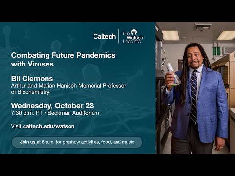 Watson Lecture Promo – Oct. 23, 2024: Bil Clemons