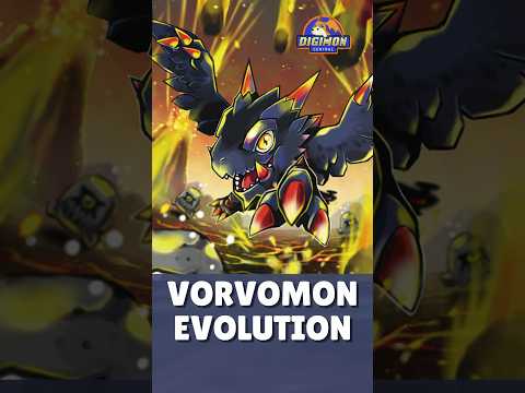 Vorvomon Evolution Line #Shorts