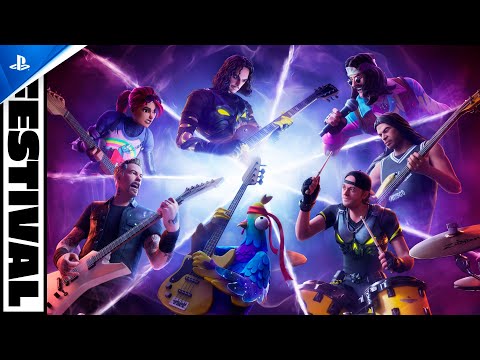 Fortnite Festival - Tráiler de lanzamiento de Battle Stage (feat. Metallica) | PlayStation España