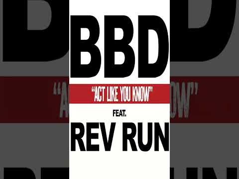 Our New Single "Act Like You Know" Feat. Rev Run is OUT! 🔥