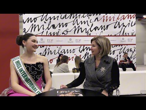 An Interview with Miss International Italy I Эксклюзивное интервью с Miss International Italy