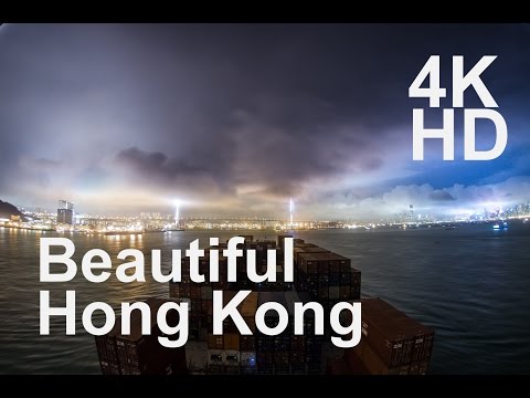 Port of Hong Kong 4K TimeLapse