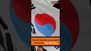 South Korean president declares martial law