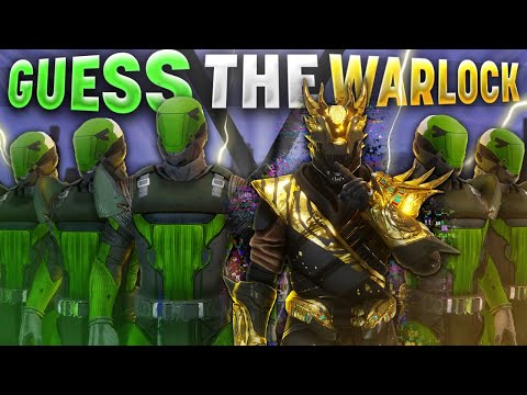 GUESS THE WARLOCK MAIN! | Destiny 2 Season Of The Wish