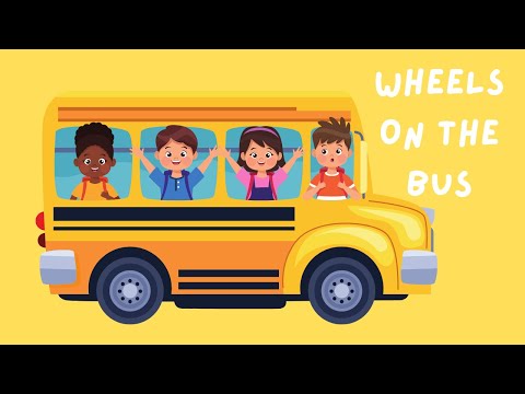 The Wheels on the Bus Go Round and Round 🚍 | Fun Loop Song | Non-Stop Kids Song & Sing-Along