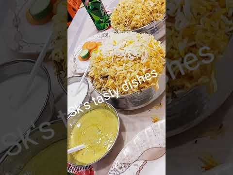 HaiderAbadi Biryani || #shorts || #sktastydishes