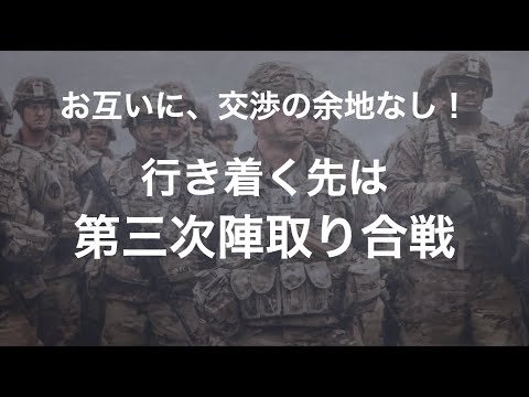 停戦、平和協定は絶望的。