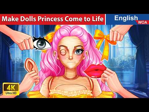 Make Dolls Princess Come to Life 👰💫 English Storytime🌛 Fairy Tales in English @WOAFairyTalesEnglish