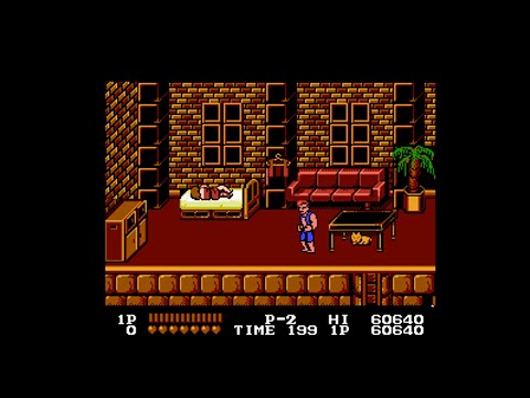 Double Dragon [USA] (NES) - (Ending)