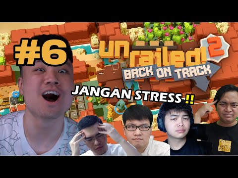 60 MENIT PENUH PENDERITAAN !! - Unrailed 2 Indonesia #6