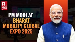 PM Modi Inaugurates Bharat Mobility Global Expo 2025 At Bharat Mandapam | Live