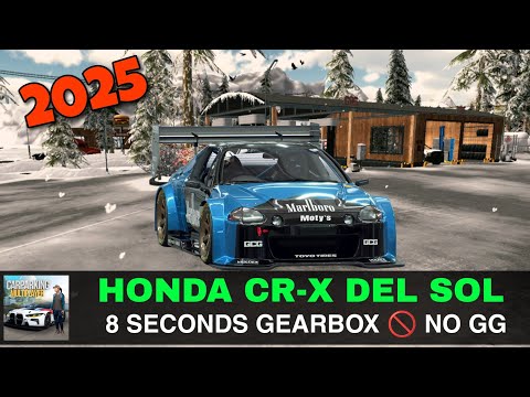 Best Gearbox for Honda CR-X del Sol Without using GameGuardian | Car Parking Multiplayer 2025