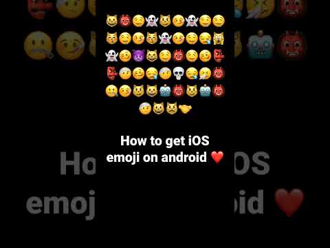 How to get ios emoji on android ❤️