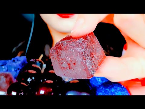 ASMR Gummy and Jelly Balls, Kohakuto Eating Vlog, 구미앤젤리볼, 코하쿠토 먹기 @jejeasmr7707