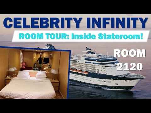 ROOM TOUR: Celebrity Infinity Standard Inside Stateroom 2120