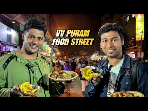 Bangalore VV Puram food Street trying almost everything 100% coverage of VV Puram food Street