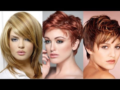 Short Hairstyles For Round Face Women 2018