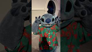 Stitch at Mickeys Very Merry Christmas Party At Disneys Magic Kingdom #christmas #stitch #disney