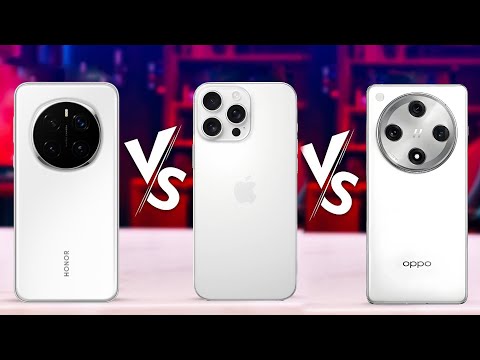 Honor Magic 7 Pro vs Apple iPhone 16 Pro vs Oppo Find X8 Pro