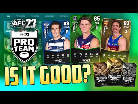 AFL 23 PRO TEAM REVIEW - IS IT GOOD?