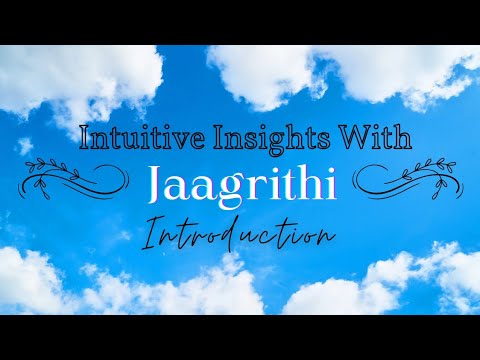 🪄🌼🙏Channel Introduction (Intuitive Insights With Jaagrithi) #tarot #tarotreader #1111