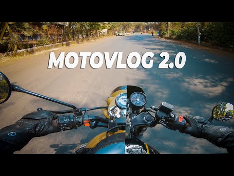 MY FIRST MOTOVLOG with something new!