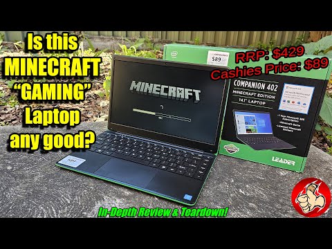 The LEADER COMPANION 402 "Minecraft Edition" Laptop from 2022...is it any good for anything?