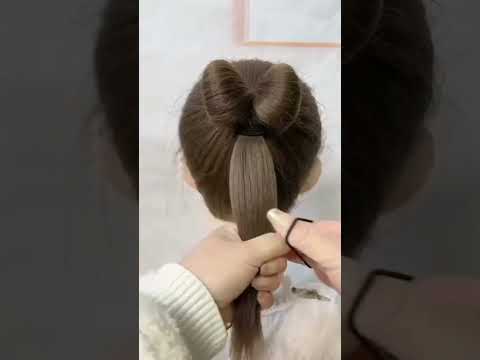 Beautiful and Easy Hair Band ///#hairstyle #ytshort #hair