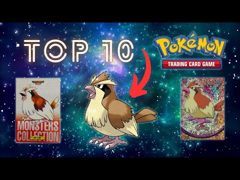 The 10 Most Expensive Pidgey Pokémon Cards 👀 #pidgey #top10 #pokemoncards