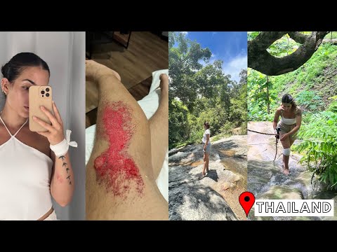 WE HAD A MOTORBIKE ACCIDENT! Day in the life in Bangkok and Chiang Mai