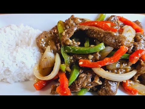 Simple But Delicious Pepper Steak #recipe 👏😃