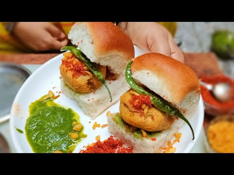 Vada Pav Recipe | Vada Pav Sukha Chutney | How to make VADA PAV