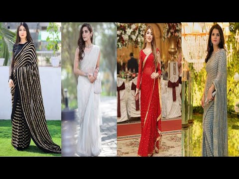 Beautiful Stylish Saree Design | Designer Sarees #saree#trendylifestyle