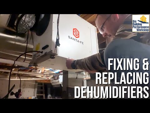 Dehumidifiers: Diagnosing, Fixing, & Replacing for Santa Fe Ultra 120 and Aprilaire E100