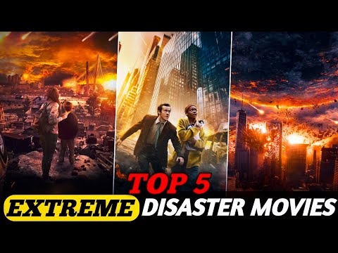 TOP 5 Best Natural Disasters Movies In Hindi Dubbed | Extreme Survival Movies in Hindi