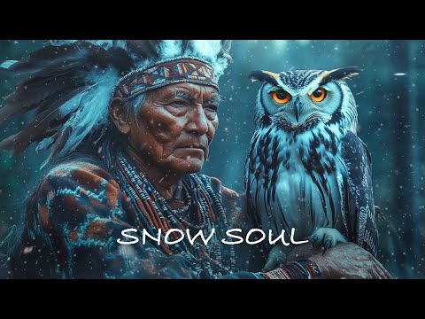 Snow Soul - Native American Flute Music | Soothing Meditation & Sleep Music