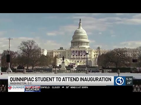 Quinnipiac University student attending upcoming presidential inauguration