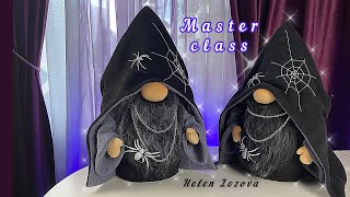 Scandinavian gnome witcher for Halloween, wizard, magician, mage, magus,  Magian, warlock, wiz DIY