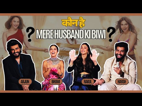 Arjun Kapoor,"Mere Husband Ki Biwi....." | Harsh Gujral's Crazy JOKES😆 | Bhumi X Rakul