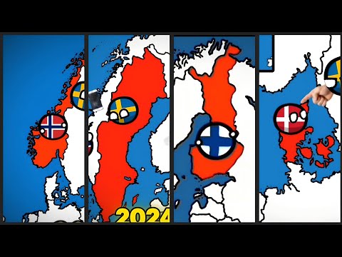 Nordic Countries' History | PART 1 | Countryballs Animation Edit