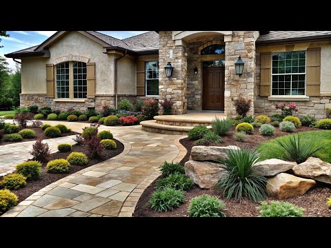 Uncover the Best Stone Landscaping Ideas for Front Yard | Get Inspired