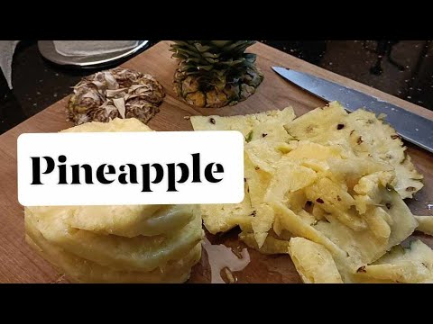 Juicy Pineapple #peeling #cutting #fruit #viral #satisfyingasmr