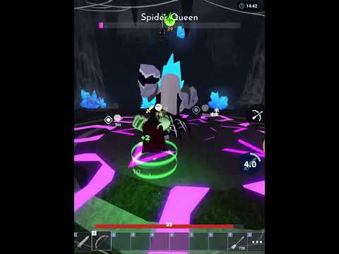 I Beat The Arachne Boss In Roblox Bedwars! (Halloween Event 2024) #shorts #roblox #bedwars