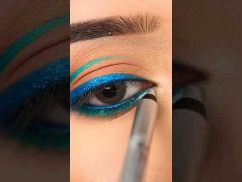 Easy Graphic Eyeliner On Hooded Eyes❤😍||Beginners Eyeliner Tutorial|✨|| Eyeliner Trick & Hack ❤✨||