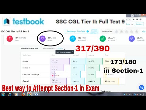 SSC CGL Tier-2 Testbook mock test 9 #cgl #ssccgl #ssc #cglmains #ssccgl2023 #ssccgltier2